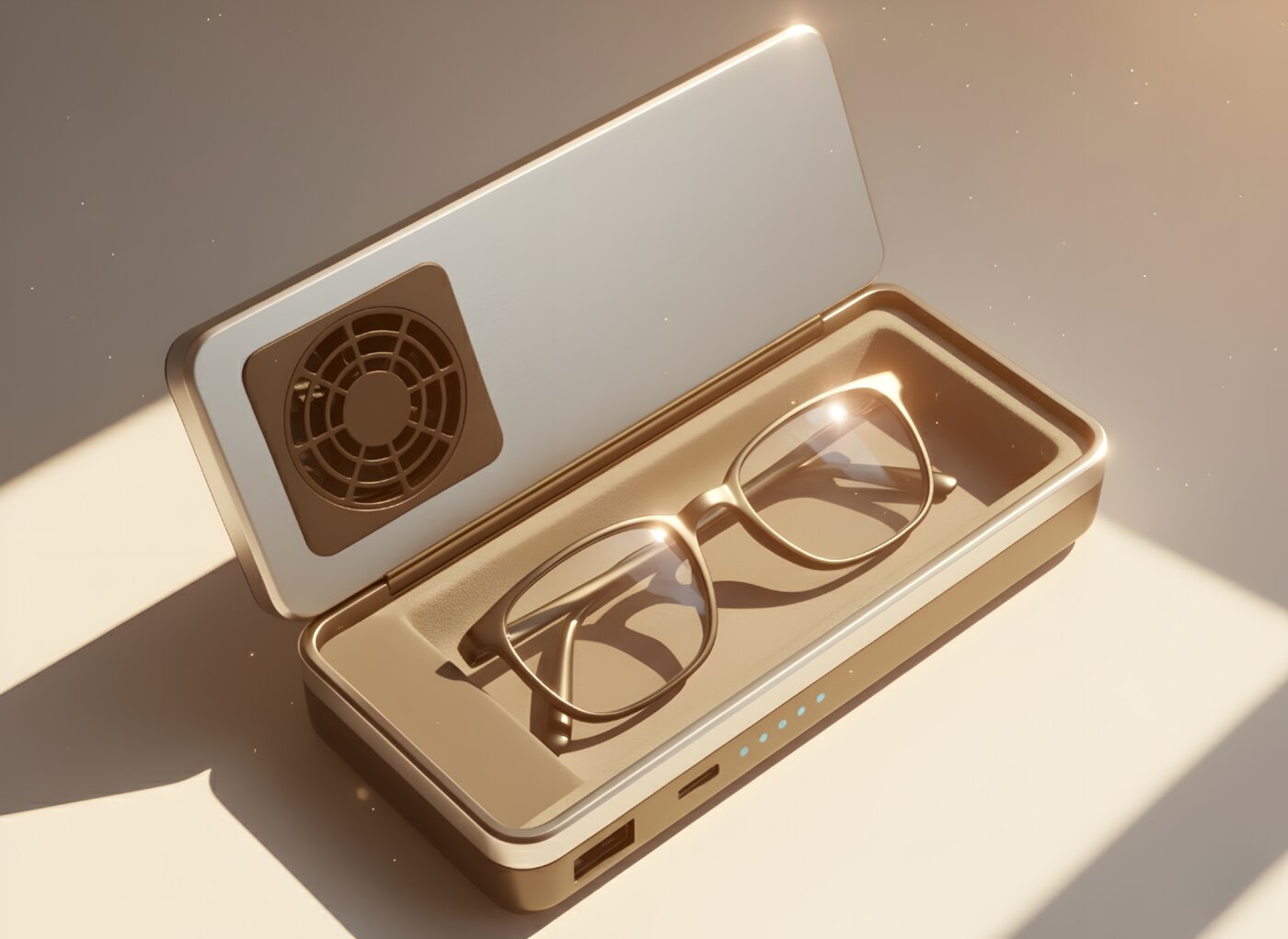 i-cool Vision aperta, finitura oro/champagne